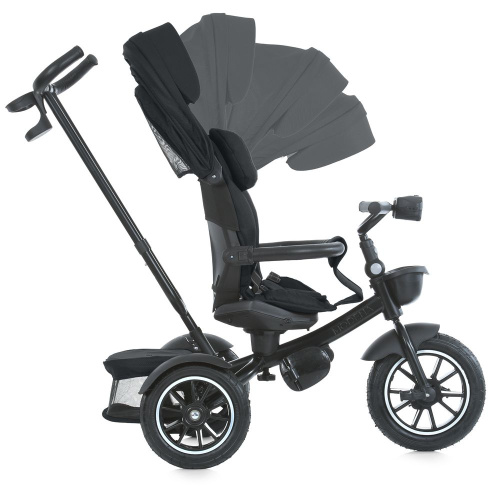 Велосипед дитячий триколісний El Camino ME 1193 Black «MODENA» (колеса: передні Ø10.2"/задні Ø9"/гума, рама: сталь, батьк. ручка, до 30 кг) фото 17