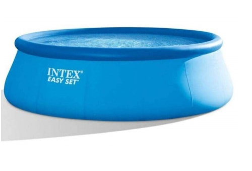 Надувний басейн Intex 26166 (107*457 см., об'єм: 12430 л., картриджний фільтр-насос 3785 л/год., драбина, тент, підстилка, серія: Easy Set) фото 3