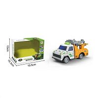 Спецтехніка RL 589-13 G 2 інерційний механізм, довжина 16 см, гумові колеса, рухомі елементи, в коробці