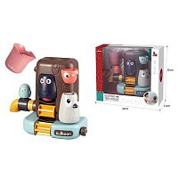 Гра для ванни DM 501 W на присосках, водяний млин, кухлик, в коробці