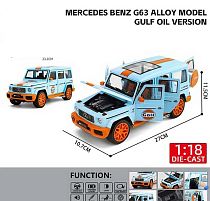 Машинка K 1-04 A 27х10,7х11,5 см, масштаб: 1:18, металопластик, звук, світло, двері відчиняються, в коробці