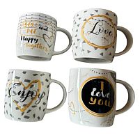 Чашка "Love" 350мл Stenson R40052