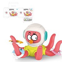 Гра для ванни Q 05 Y “Восьминіг”, кільцекид, 5 фігурних кілечок, в коробці