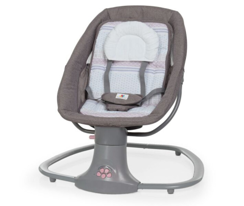 Крісло-гойдалка для немовлят з електро-заколисуванням Mastela 8106 (механізм гойдання: маятник, 68*71*84 см., муз., USB, таймер, москітн. сіт., беж.) фото 3