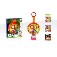 Брязкальце 836 ноти, мелодії, пісні англ. мовою, підсвічування, тріскачка, шелесткі елементи, шестерні, кільце для підвішування, в коробці