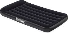 Надувний матрац BestWay 67556 «Aerolax Airbed» (22*99*188 см, 30 см з підголівником, півторамісний, вбудований електронасос 220V, до 136 кг)