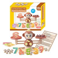Балансир "Мавпочка" 54391 "4FUN Game Club", мелодії та звуки, 30 карток, 19 мавпочок, 10 цифр, в коробці