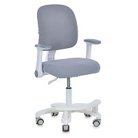 Крісло дитяче Bambi M 6250-11 (колеса: 6 шт, Ø5 см, гумове покриття, підлокітники, пластик/метал, спинка: тканина, сірий)