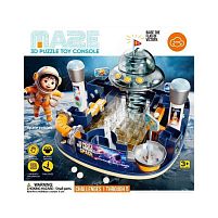 Настільна гра MKD 217 A лабіринт, 2 джойстики для керування, механічний принцип, вежа з прапором, в коробці