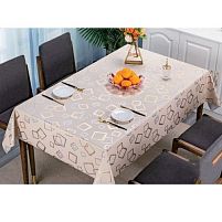 Скатертина-клейонка ПВХ з принтом на тканевій основі глянець Марсель 1.37*20м Stenson MA-5915