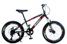 Велосипед двоколісний спортивний Corso ST-92144 «Spirit» (колеса Ø20"/гума, рама: 11"/сталь, швидкостей: 7, обладнання Shimano)