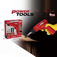 Шуруповерт T 2009 6 елементів, автоматичний принцип роботи, зміна напрямку оберту, аксесуари, в коробці
