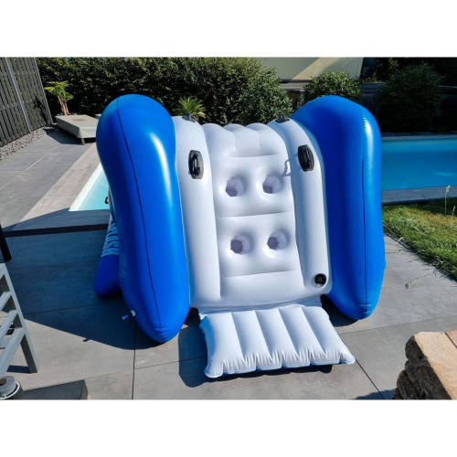 Дитячий надувний ігровий центр Intex 58849 «Water Slide» (Водна гірка з розпилювачем, 127*206*343 см.) фото 6