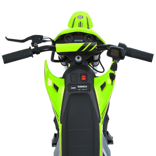 Електромотоцикл дитячий Bambi Racer M 6076AL-5 (кросовий, колеса: Ø14.2"/гума, акк. 3*12V/7Ah, мотор: 36V/350W, до 23 км/г, до 30 кг) фото 4