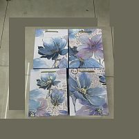 Пакет подарунковий паперовий L "Flowers" 31*42*12см Stenson (R91101-L)