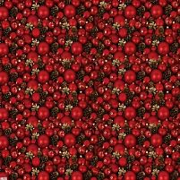 Папір пакувальний крейдований новорічний 70*100см 10л/уп Stenson 512М