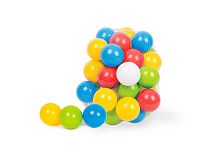 Набір м'ячів для дитячих ігрових центрів Technok Toys 4333 (Ø 8 см., 60 шт.)