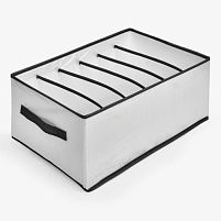 Коробка-органайзер для зберігання білизни 6від 44*25*20см Stenson 4425206J-WHITE
