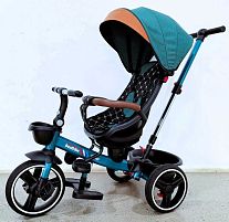 Велосипед 6390 – 14-154 BestTrike "Oscar" ПОВОРОТНЕ СИДІННЯ, КЕРМО СКЛАДАЄТЬСЯ, КОЛЕСА З ПРОГУМОВАНИМ PU, КОШИК, ТЕЛЕСКОПІЧНА РУЧКА