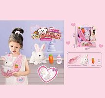 Улюбленець 933-89 E “Кролик”, сумочка-переноска, пляшечка, морквинка, в коробці