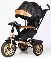 Велосипед 3-х кол. 8066 / 380-29 BestTrike "Perfetto" поворотне сидіння, колеса гумові безкамерні, кошик, фара музична, USB, Bluetooth, в коробці