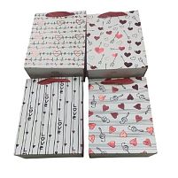 Пакет подарунковий паперовий M "Music of love" 26*32*10см Stenson R33714-M