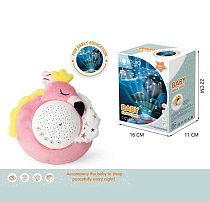 Нічник DF 005 підсвічування, мелодії, звуки, проєкція зоряного неба, 2 рема гучності, викрутка, в коробці