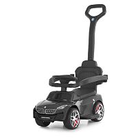 Каталка-толокар Bambi M 6253EL-2 (колеса: Ø5,5"/EVA, батьк. ручка, страхувальний бампер, сидіння: екошкіра, музика, до 30 кг)
