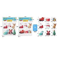 Набір пискавок YRB 01-8 2 види, 6 фігурок, гумові, в пакеті