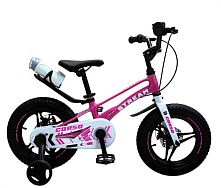 Велосипед дитячий двоколісний Corso SM-14224 «Stream» (колеса Ø14"/гума, рама: магній, допоміжні колеса, гальмо ручне, від 3 років)