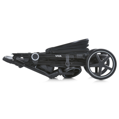 Коляска дитяча прогулянкова Bambi M 5723 Viva Black фото 17