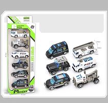 Набір машин XL 31506 E 6 машин, металопластик, в коробці