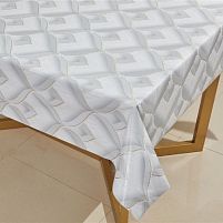 Скатертина-клейонка ПВХ з принтом на ткан.основі глянець Aura 1.37*20м Stenson MA-5498EB