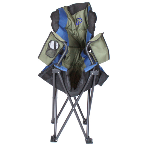 Розкладне крісло CD-Market CDM-3 «Карпати Комфорт» (60*80*114 см., наповнювач: поролон 2 см., підлокотники, чохол, навантаження: до 120 кг.) фото 10