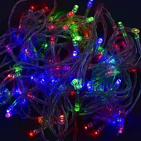 Гірлянда світлодіодна С 31321 100 лампочок, довжина 9.5 метра, мультиколор