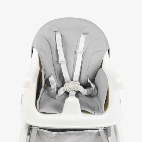 Стільчик для годування Toti TL-51609 (22*110 см, сталева конструкція, регулювання спинки, сидіння, висота, кошик, ремінь, 4 колеса, до 30 кг) фото 2