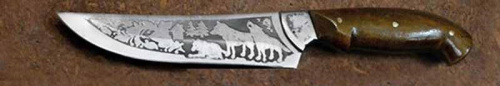 Мисливський ніж 311 Ні пуху, ні пера (лезо 150 мм довжина ножа 260 мм ст 40Х13)