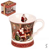 Чашка новорічна "New Year's gifts" 280мл Stenson R36286