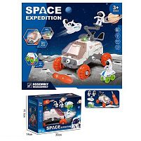 Набір космосу 551-10 (24/2) марсохід з підсвічуванням, 2 ігрові фігурки, викрутка, 2 види міні-транспорту, в коробці