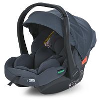 Автокрісло El Camino i-FLOW ME 1186 Melange Rock Gray(встановлення проти ходу руху, зріст дитини: 40-87 см, 3 точки кріплення, ремень безпеки, вік 0+)