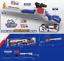 Рушниця XH 913-1 стріляє м’якими патронами, механічний принцип роботи, 20 патронів, приціл, в коробці