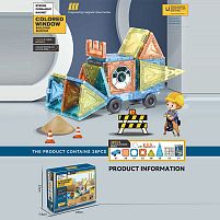 Магнітний конструктор 6690 A 38 деталей, в коробці