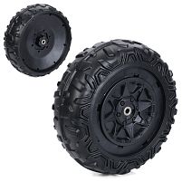 Колесо для дитячого електроквадроцикла Bambi Racer M 6272-EVA WHEEL (заднє та переднє однакові, Ø34 см, ↔13 см, EVA, адаптер під редуктор)