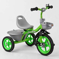 Велосипед дитячий триколісний Best Trike BS-3615 (1) гумові колеса, переднє d = 10 '', заднє d = 8 '', дзвіночок, 2 кошики, в коробці