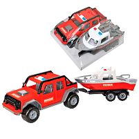 Джип рятувальний "Титан" 40091 "Tigres", довжина з катером 70 см, в плівці