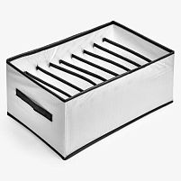 Коробка-органайзер для зберігання білизни 9від 44*25*20см Stenson 4425209J-WHITE