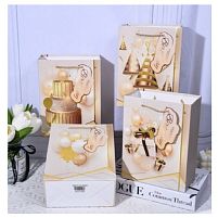 Пакет подарунковий паперовий M "Birthday party" 26*32*10см Stenson R33229-M