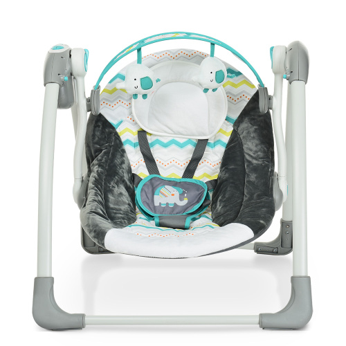 Крісло-шезлонг для немовлят з електро-заколисуванням Mastela 6503 (механізм гойдання: маятник) фото 4