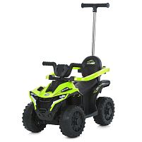 Електроквадроцикл дитячий Bambi Racer M 6123EBLR-5 (каталка-толокар, колеса: EVA, акк. 6V/4,5Ah, мотор: 6V/25W, до 30 км/г, батьк. ручка, до 25 кг)