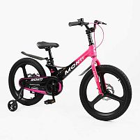 Велосипед дитячий двоколісний Corso MT-20002 «Monti» (колеса Ø20"/гума, рама: магній, допоміжні колеса, гальмо ручне, від 8 років)